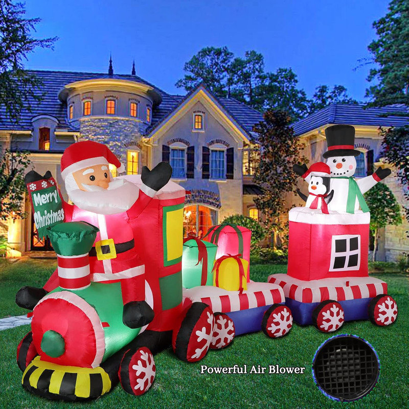 Christmas colossal train buy inflatable